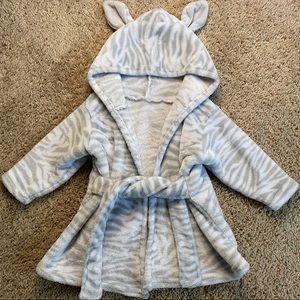 Zebra print Baby Robe